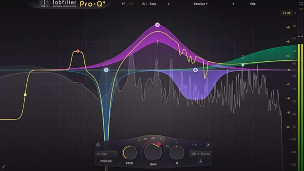 maîtriser les plug ins mfabfilter en formation logic pro à grenoble.