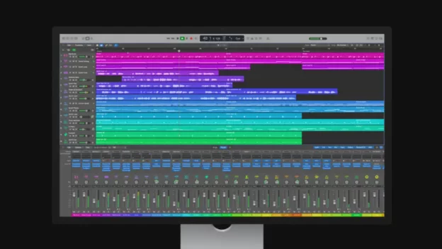 son à l'image dans logic pro