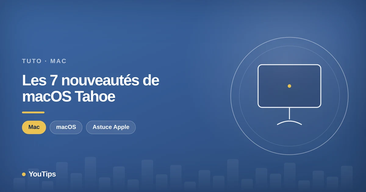 les 7 nouveautes de macos tahoe