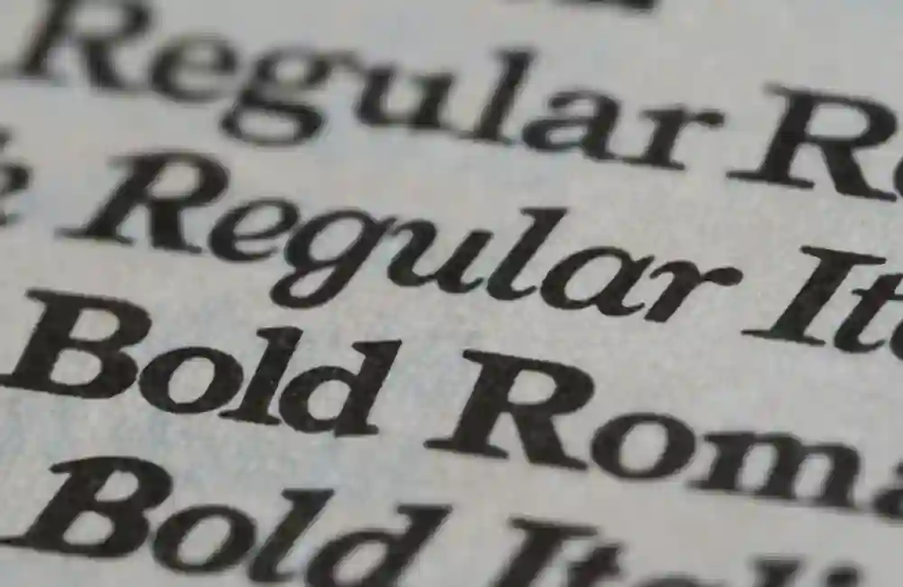 glossaire apple font police decriture