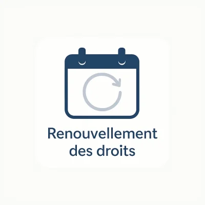 glossaire intermittent renouvellement des droits