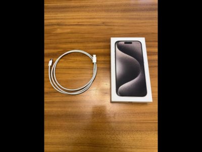 iPhone 15 Pro 256 GO Titane naturel