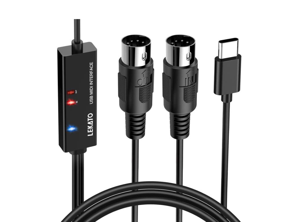 lekato câble midi type c
