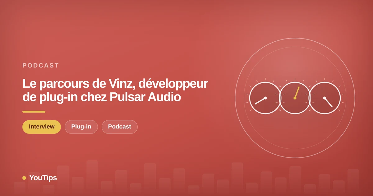 le parcours de vinz developpeur de plug in chez pulsar audio