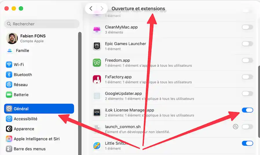 uaconnect ne se lance pas