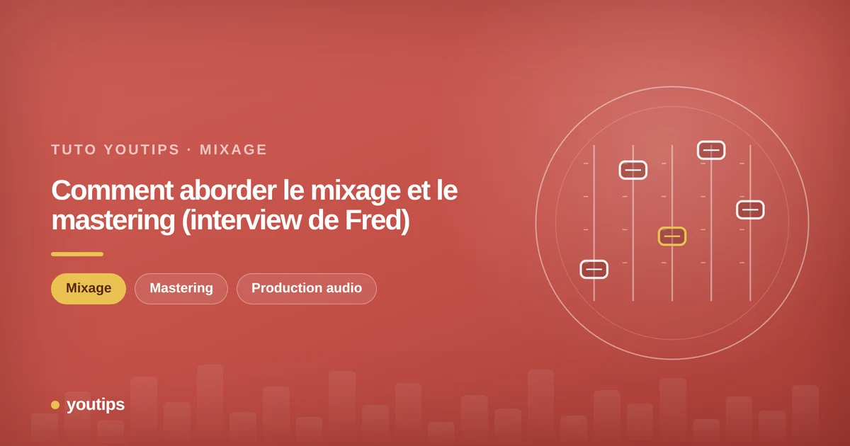 comment aborder le mixage et le mastering interview de fred