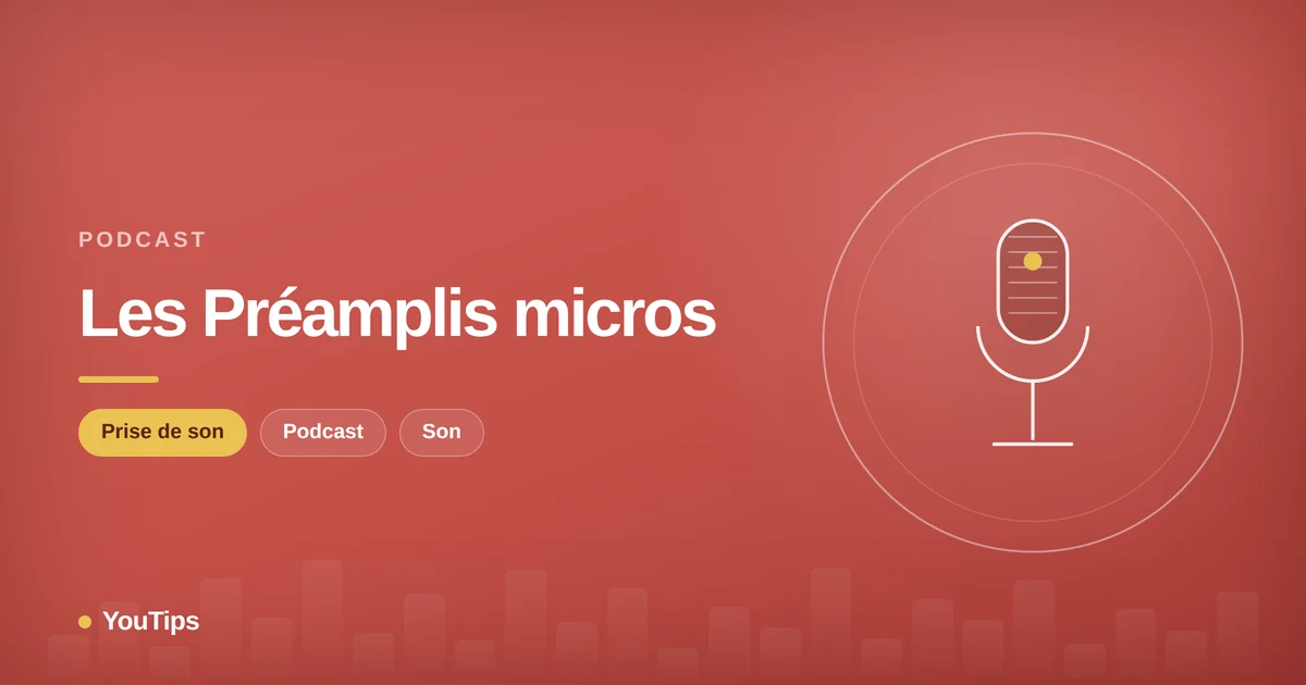 les preamplis micros