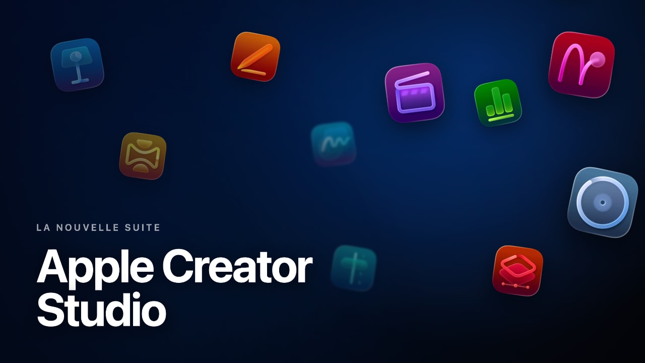installer la nouvelle suite apple creator studio sur mac