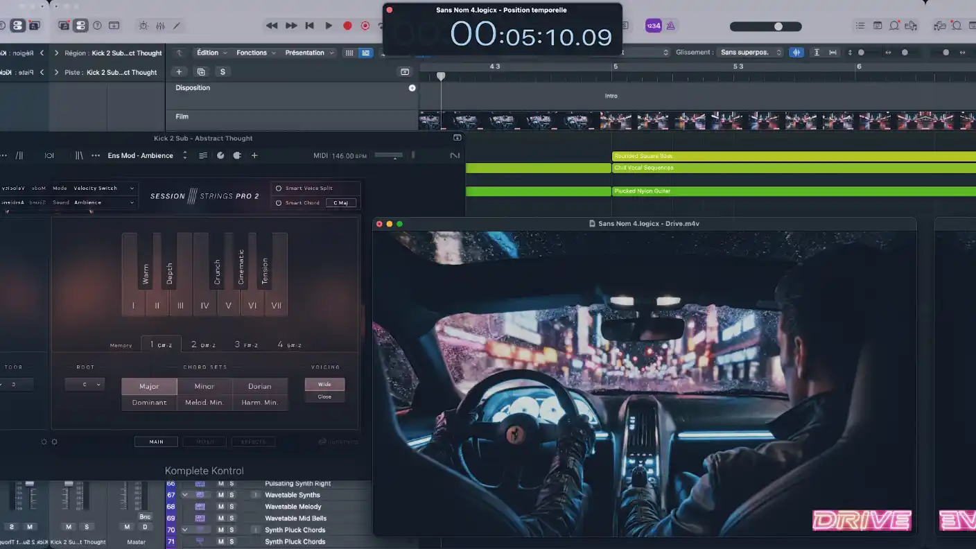 Accélérateurs de Composition et Orchestration Cinématique