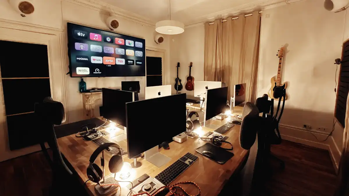 Salle de formation principale MAO chez YouTips Grenoble