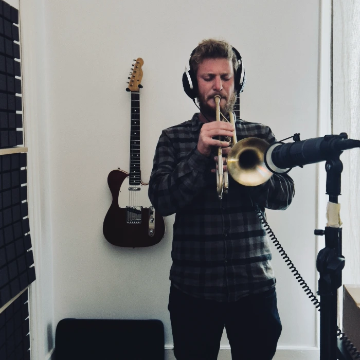 Salle de formation traitée acoustiquement pour la production musicale
