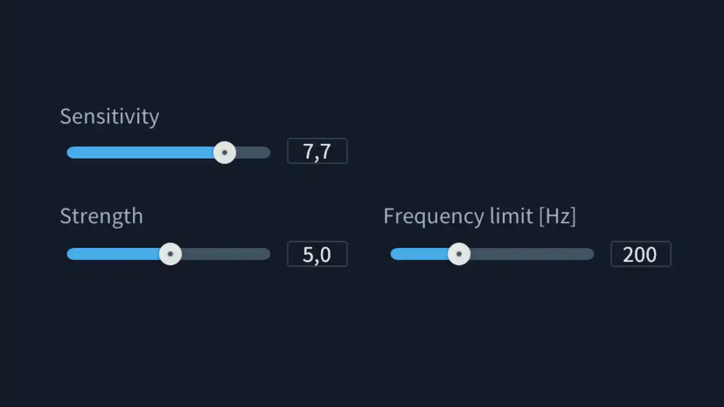 Restauration audio et édition chirurgicale