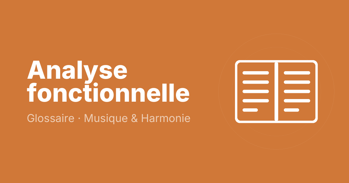 Analyse fonctionnelle
