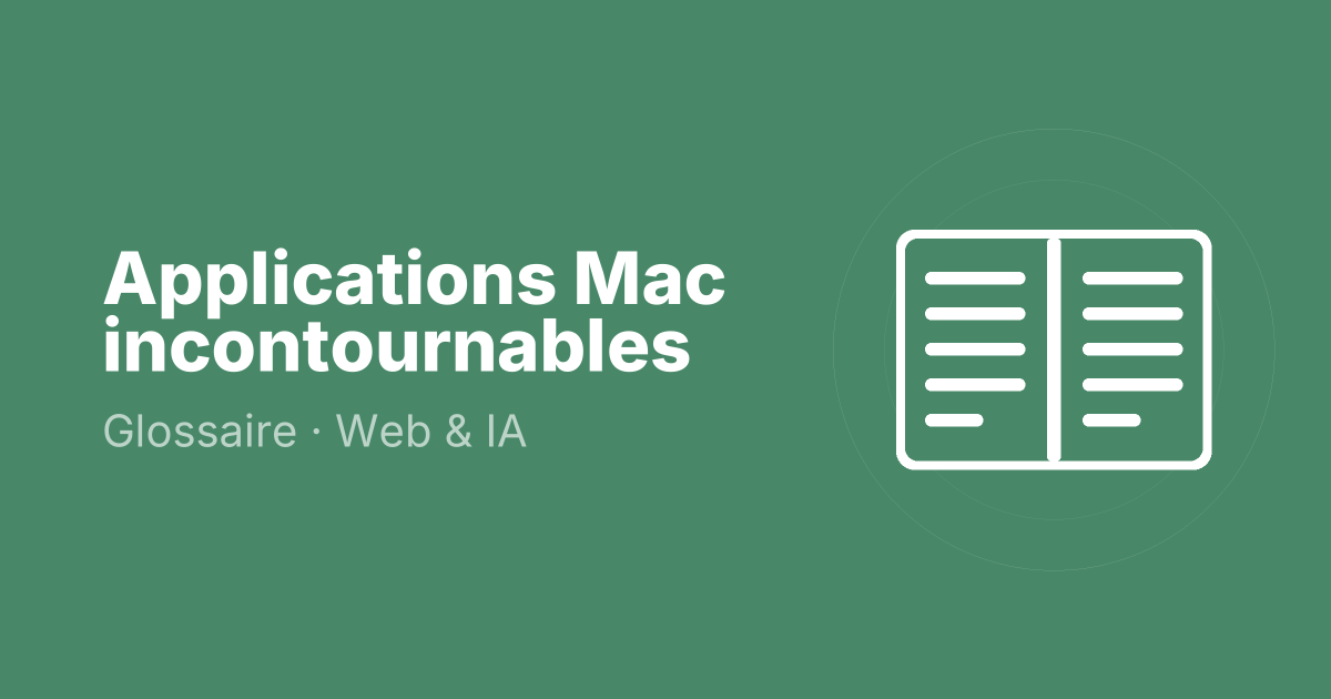 Applications Mac incontournables