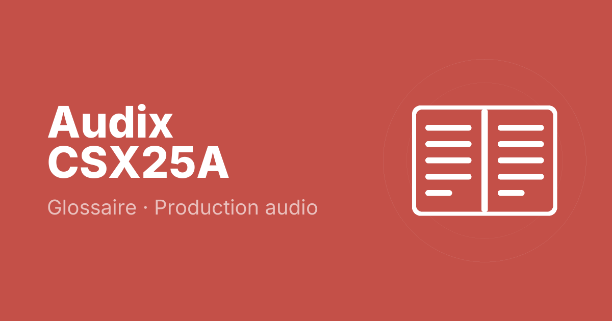 Audix CSX25A