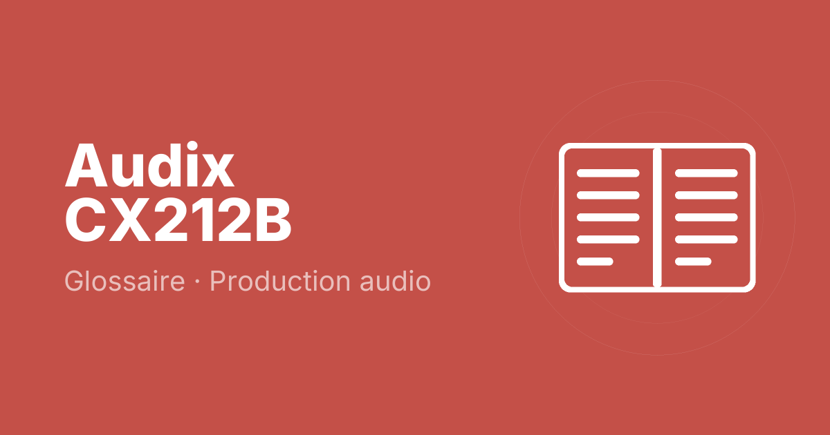 Audix CX212B