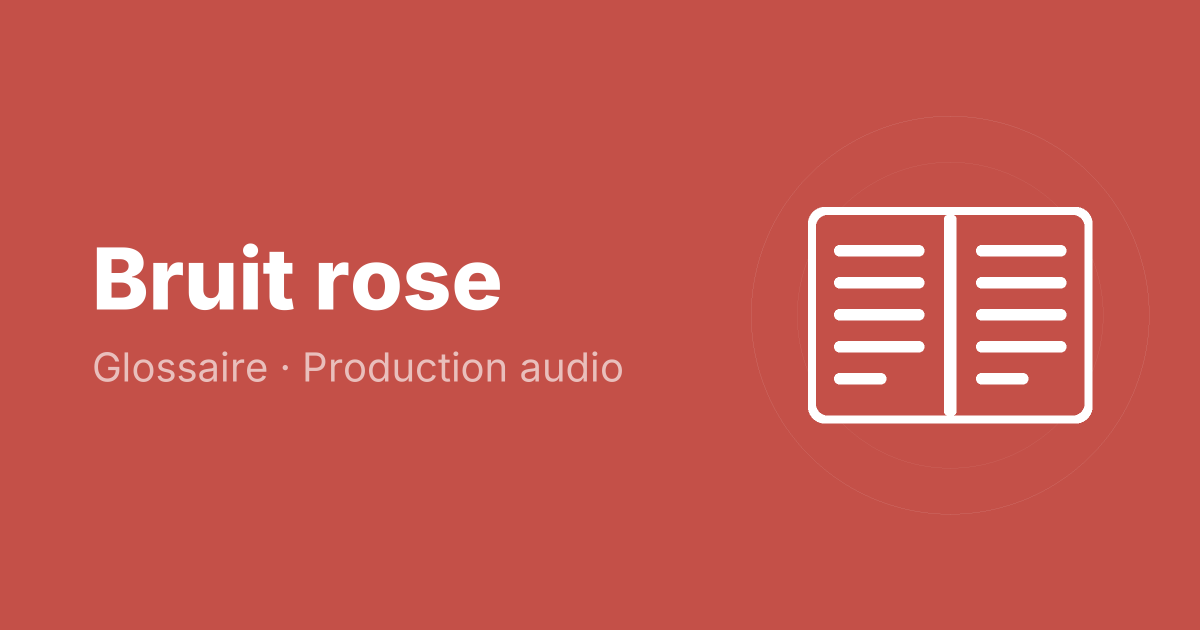 Bruit rose