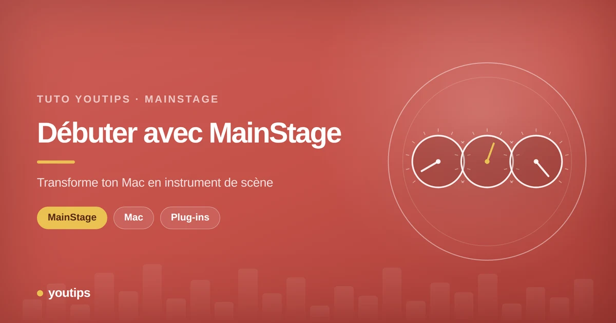 debuter avec mainstage