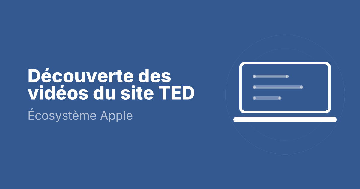 Découverte des vidéos du site TED