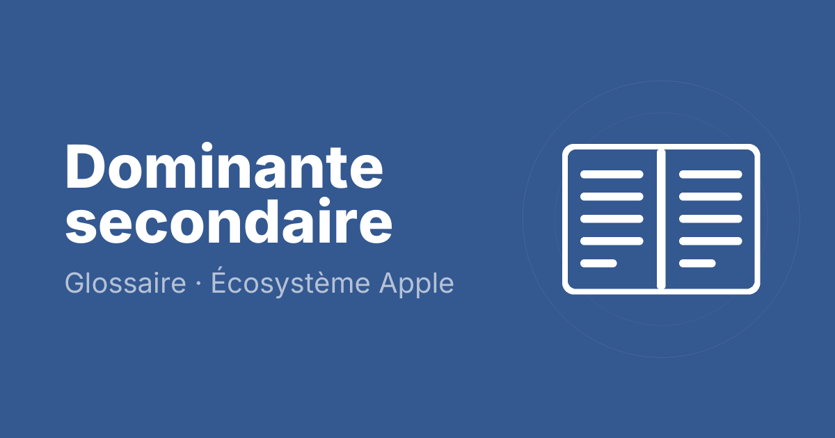 Dominante secondaire