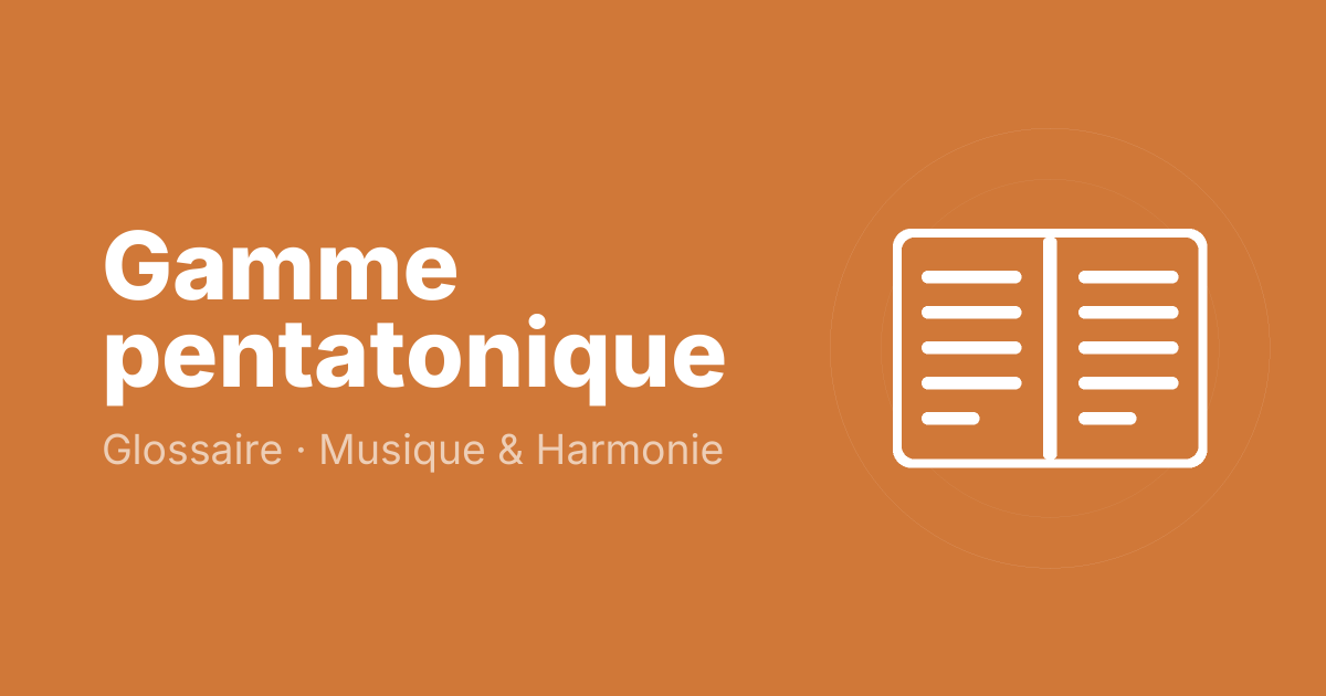 Gamme pentatonique