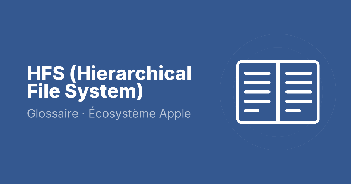 HFS (Hierarchical File System)