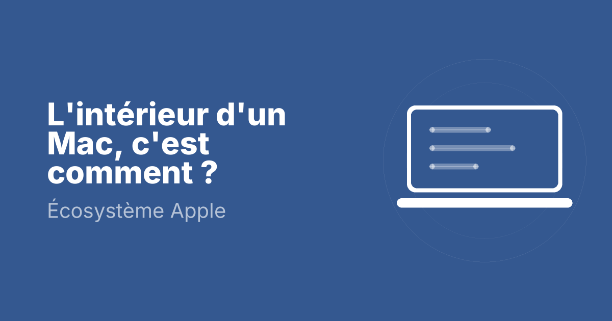 L'intérieur d'un Mac, c'est comment ?
