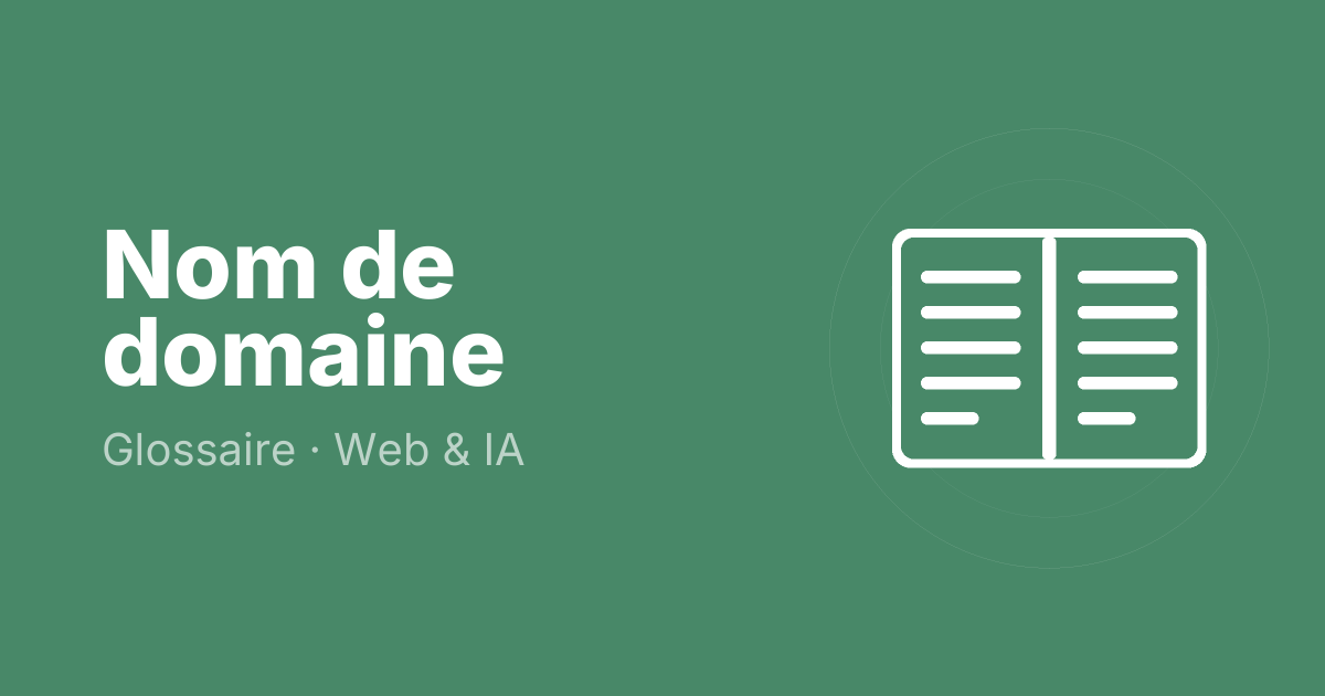 Nom de domaine
