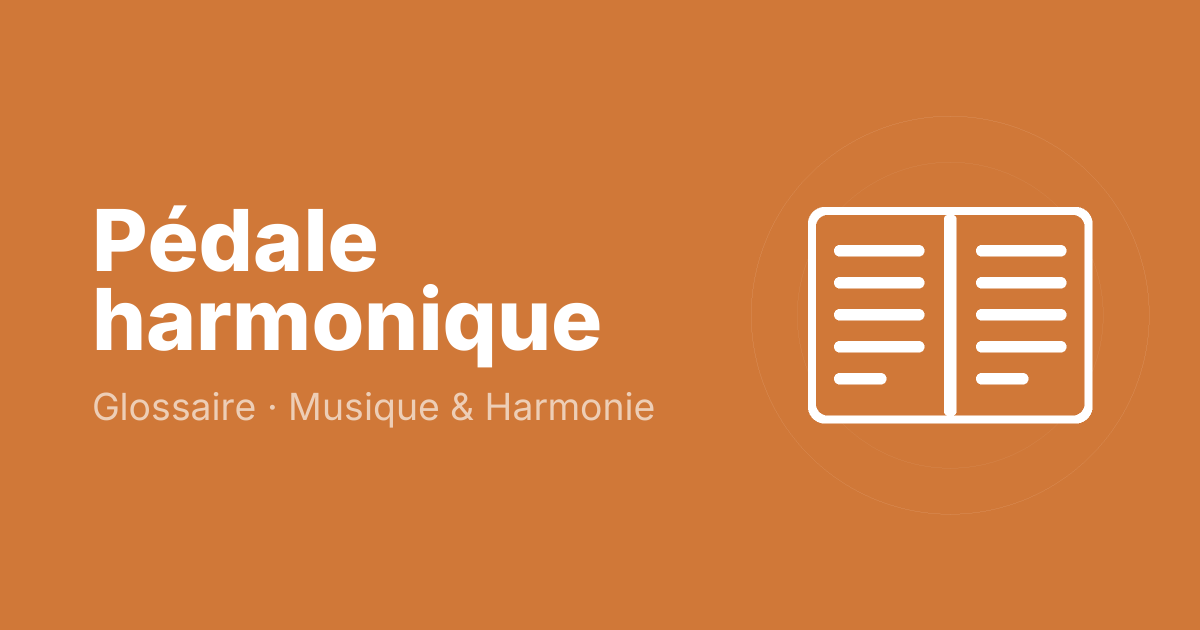 Pédale harmonique