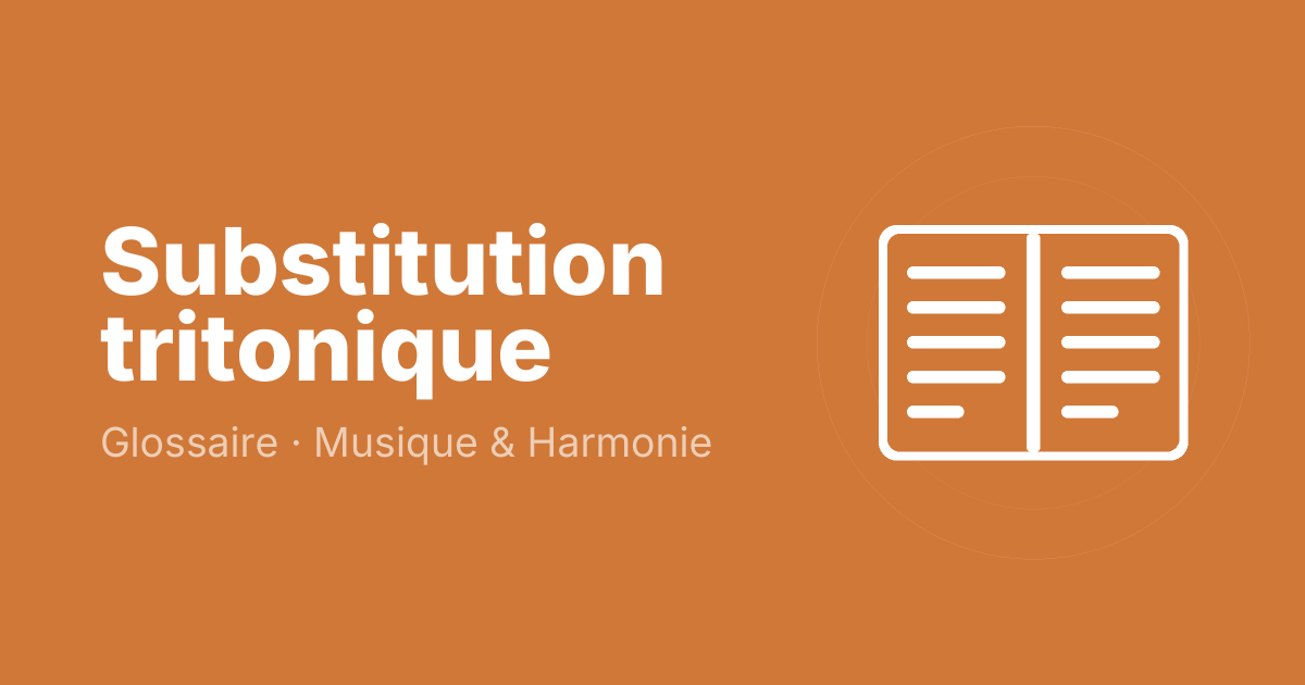 Substitution tritonique