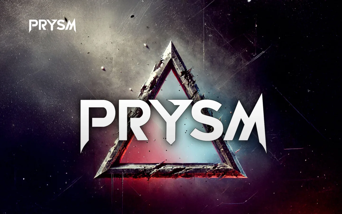Page d’accueil du site prysm-metalband.fr, créé avec le cours Elementor